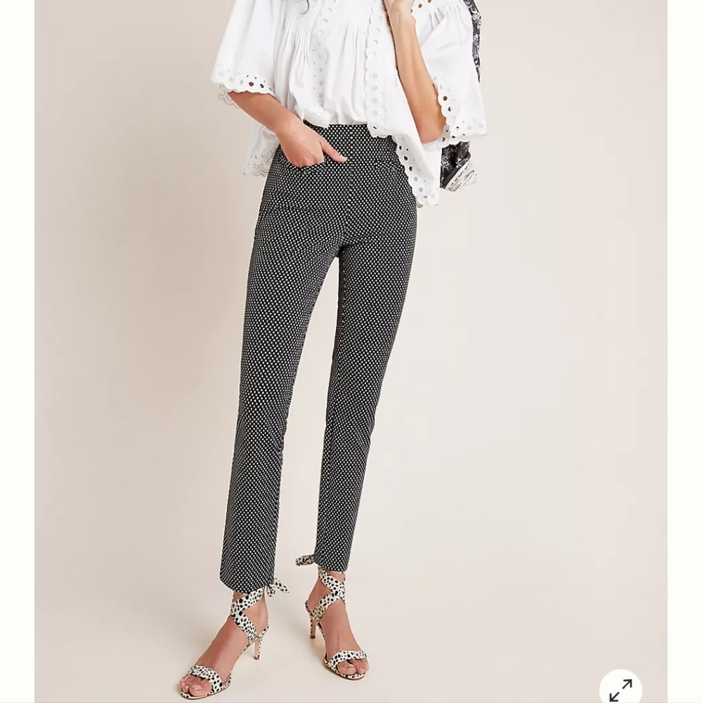 Anthropologie slim trousers